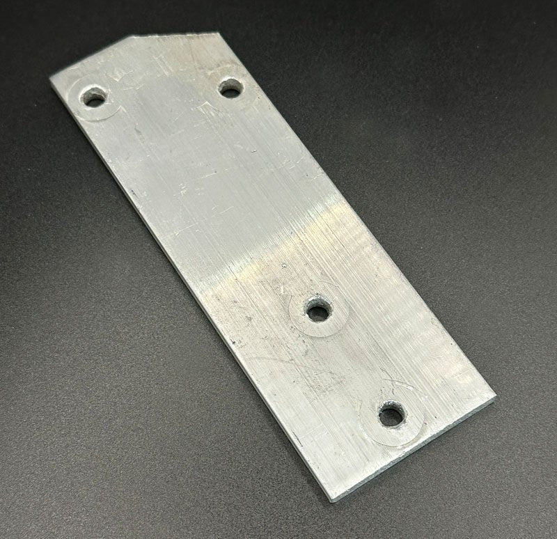 2" x 6" Framing Plate for Rectangle or Square Tubing (No Screws)