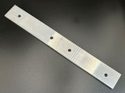 1-1/2" x 12" Splice Plates - Center Punch with 1/4" Holes - No Bolts & Nuts