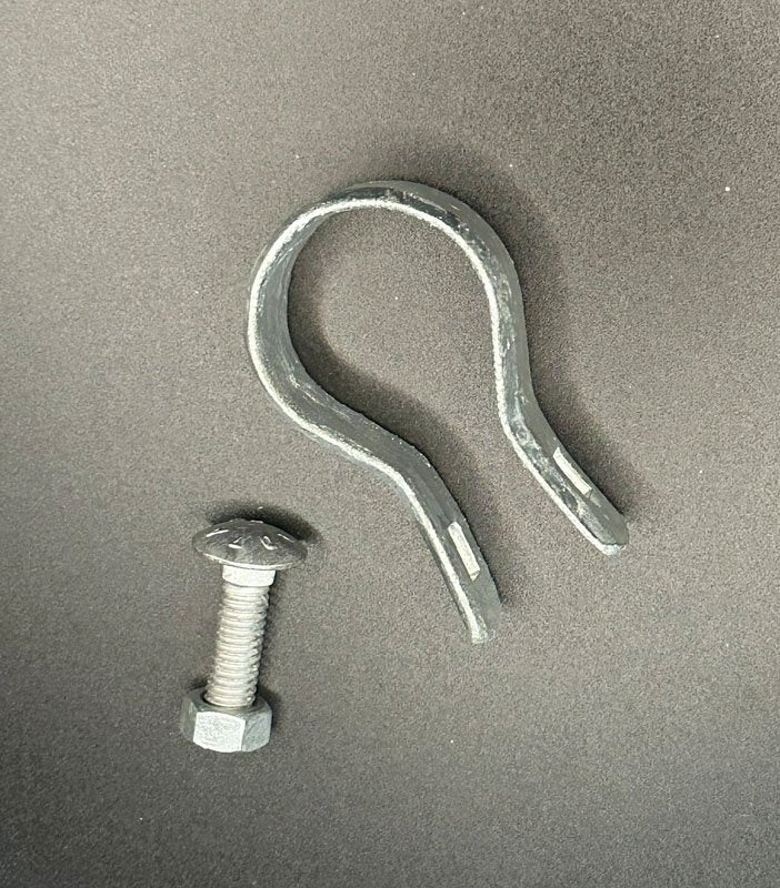 1-3/8" Brace Band with 5/16" x 1-1/4" Galvanized Carriage Bolt & Nut