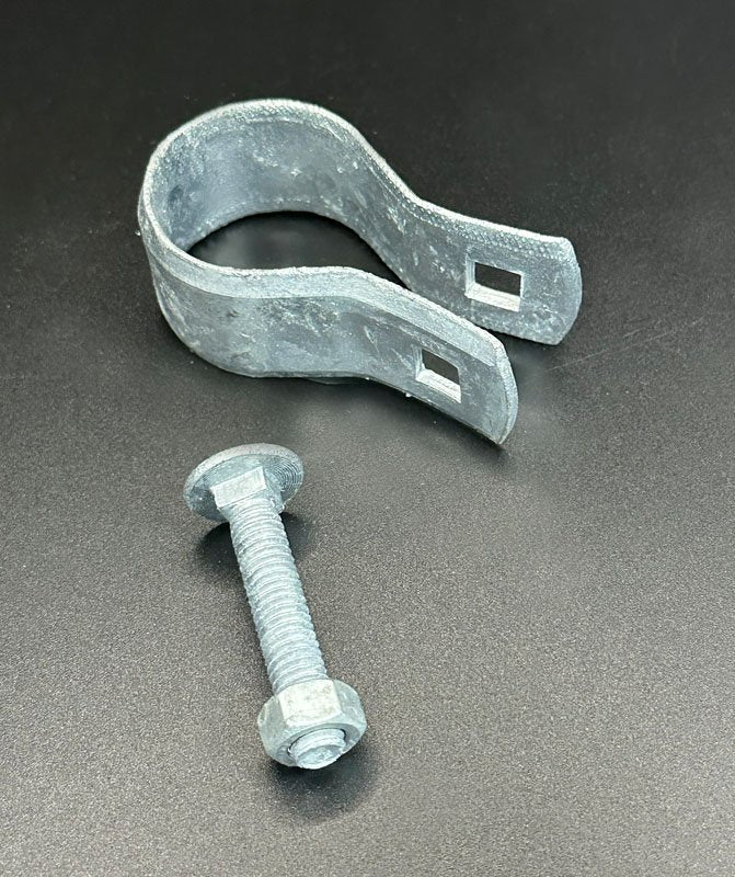 1-3/8" Brace Band with 5/16" x 1-3/4" Galvanized Carriage Bolt & Nut