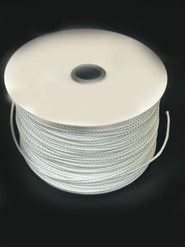 1/8" x 1000' Rolls of White Curtain Rope