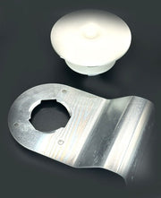 Inflation Blower Mounting Bracket with Baffle