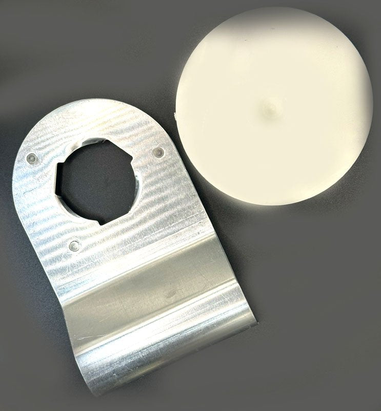 Inflation Blower Mounting Bracket with Baffle