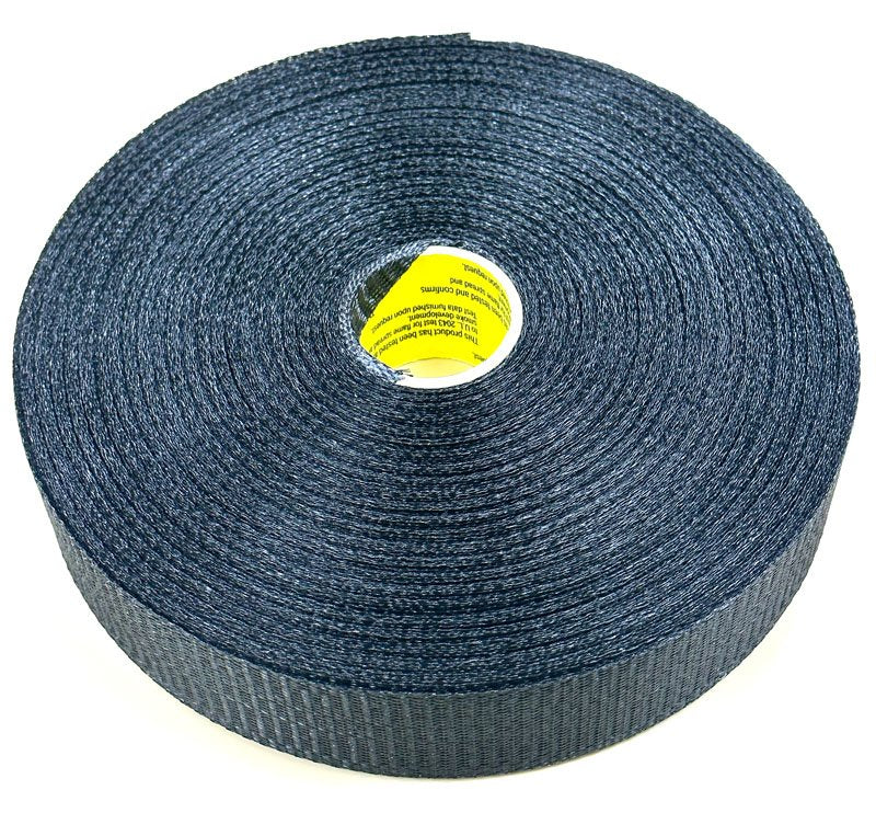 1-3/4" x 300' Roll of Black Webbing