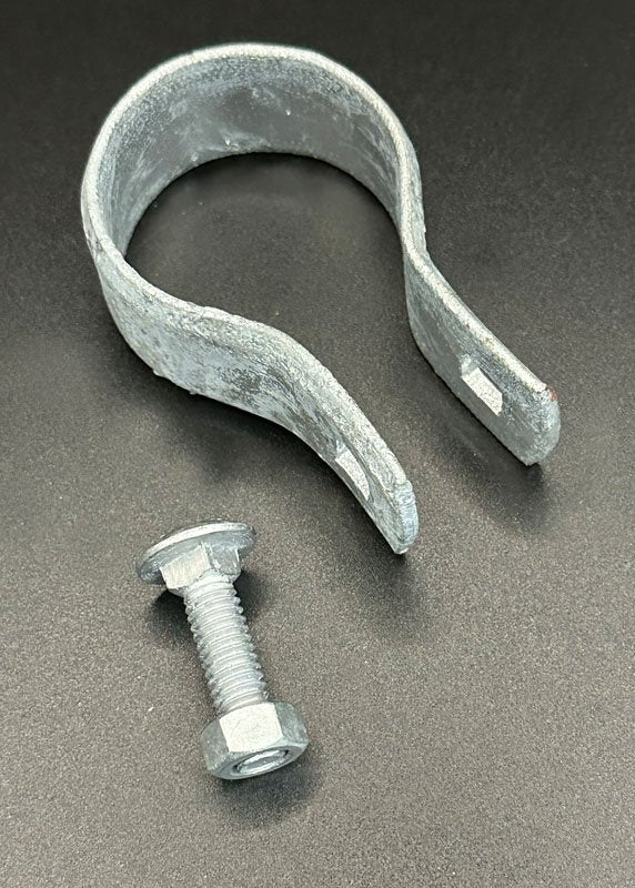 1-5/8" Brace Band with 5/16" x 1-1/4" Galvanized Carriage Bolt & Nut
