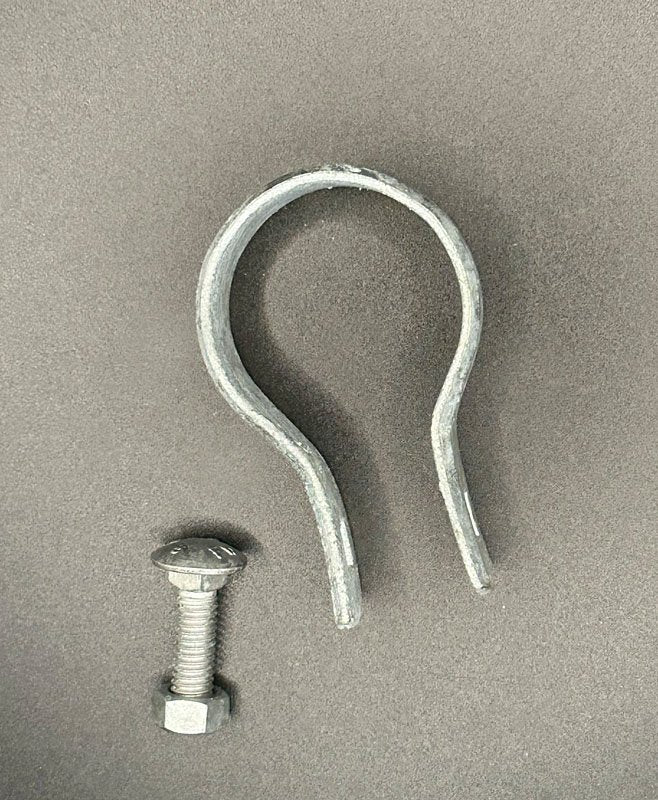 1-5/8" Brace Band with 5/16" x 1-1/4" Galvanized Carriage Bolt & Nut