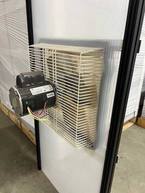 18" Schaffer Exhaust Fan with Louver & Thermostat