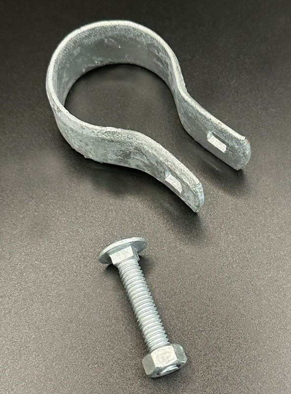 1-5/8" Brace Band with 5/16" x 1-3/4" Galvanized Carriage Bolt & Nut