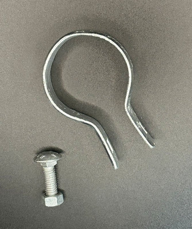 2.197" Brace Band with 5/16" x 1-1/4" Galvanized Carriage Bolt & Nut