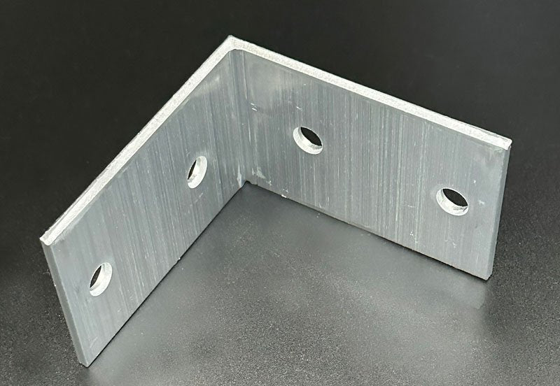 Aluminum "L" Brackets 3" x 3" x 2" End Wall Framing