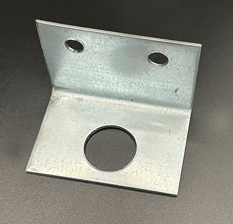 Galvanized "L" Brackets 2" x 2" x 3" With Big Hole for Ground