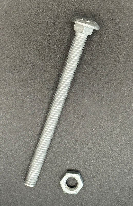 5/16" x 4" Carriage Bolt & Nut