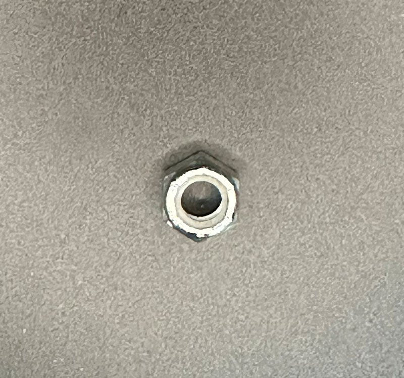 1/2"  Zinc Lock Nut