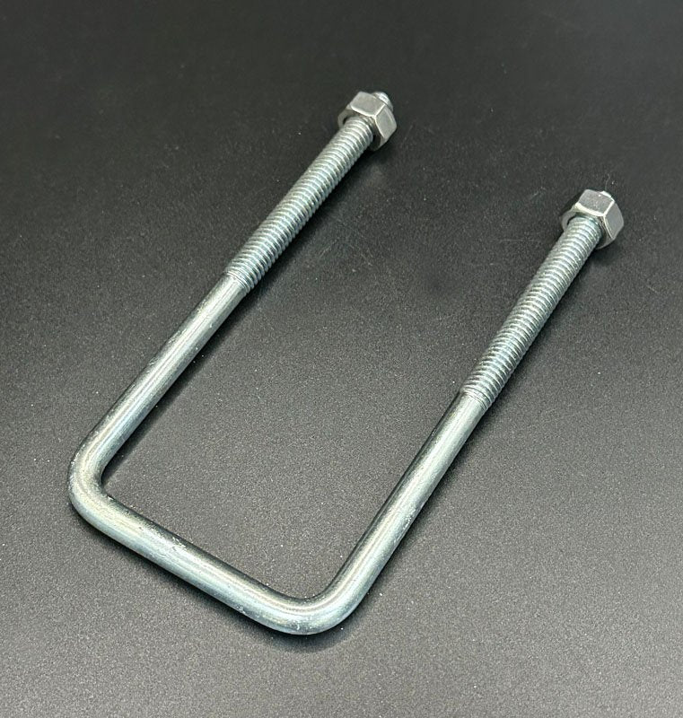 5/16" x 4-1/4" Zinc Lock "U" Bolt for Clipping System with Lock Nuts