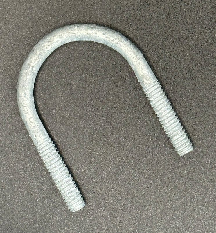 1/4" x 2-1/4" Galvanized "U" Bolt Only