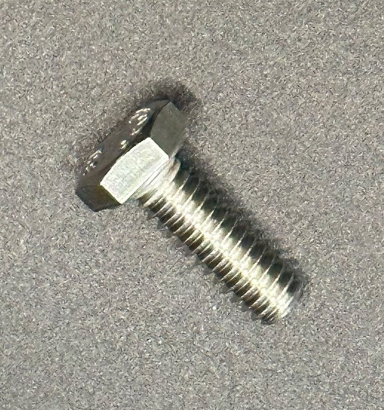 1/4" x 1/2" SS Bolt Only