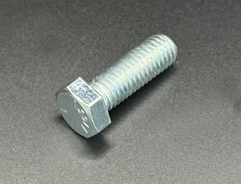 1/2" x 1-1/2"  Zinc Hex Bolt Only
