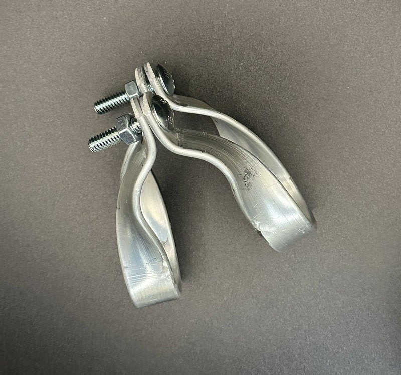 1-5/8" x 1-3/8" Cross Connectors with Nuts & Bolts   (Aluminum)