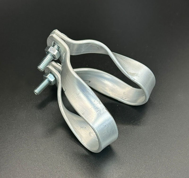1-5/8" x 1-3/8" Cross Connectors with Nuts & Bolts   (Aluminum)