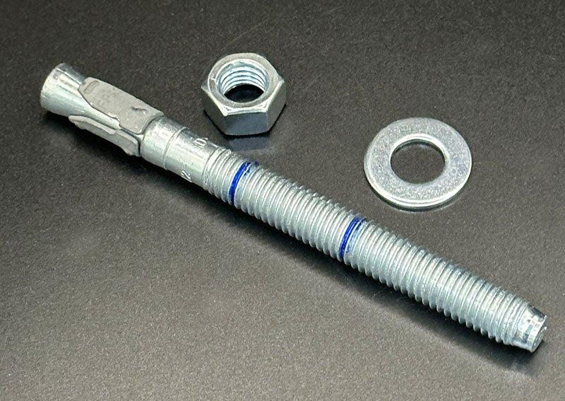 1/2" x 8-1/2" Concrete Anchor Bolt, Nut & Washer